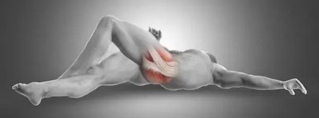 gluteal muscle stretching